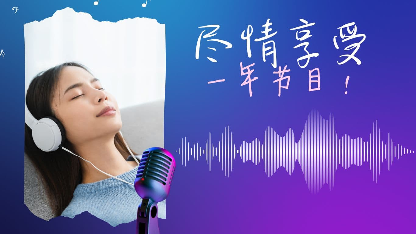 尽情享受一年节目！